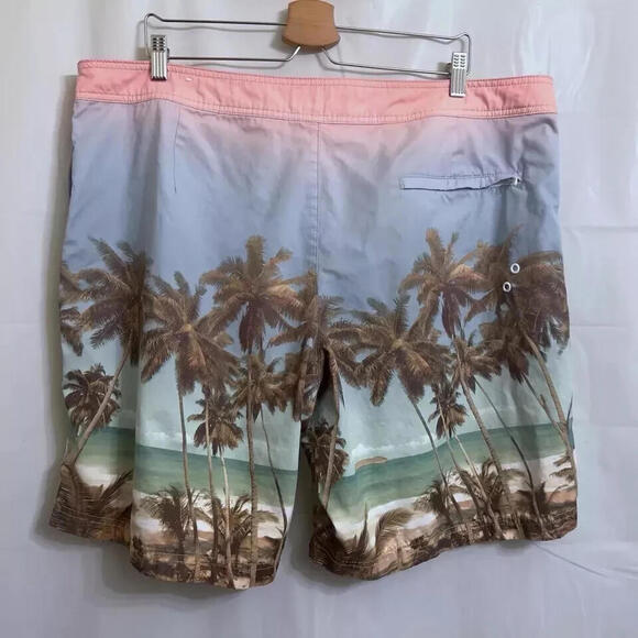 Tropical Palm Tree Swim Shorts - Picture 2 of 4